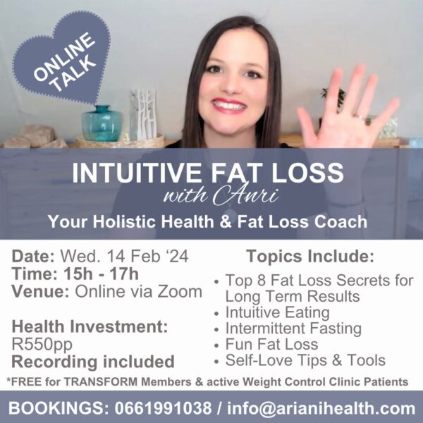 INTUITIVE FAT LOSS TALK (ONLINE)